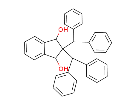 1H-Indene-1,3-diol, 2,2-bis(diphenylmethyl)-2,3-dihydro-