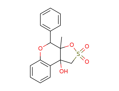 c-9b-hydroxy-c-3a-methyl-r-4-phenyl-1,3a,4,9b-tetrahydro<1,2>oxathiolo<5,4-c><1>benzopyran 2,2-dioxide