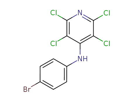 4-(p-bromoanilino)tetrachloropyridine