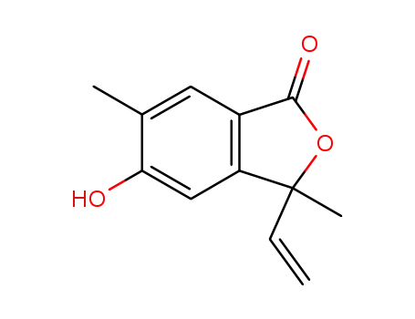 1(3H)-Isobenzofuranone, 3-ethenyl-5-hydroxy-3,6-dimethyl-