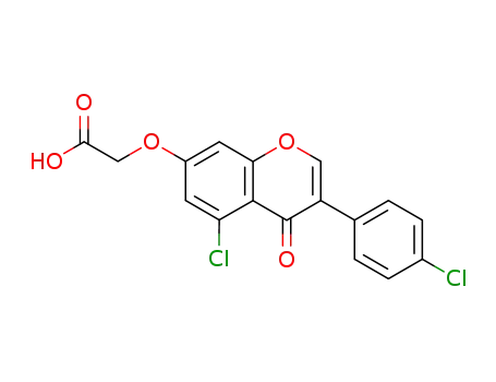 Acetic acid,
[[5-chloro-3-(4-chlorophenyl)-4-oxo-4H-1-benzopyran-7-yl]oxy]-