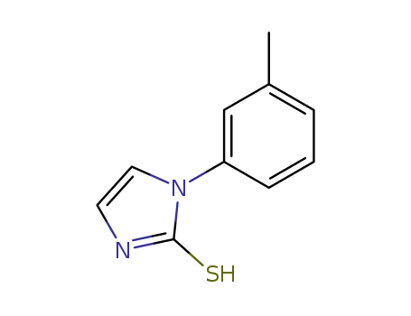 Molecular Structure of 25372-35-4 (1-(M-TOLYL)IMIDAZOLINE-2-THIONE)