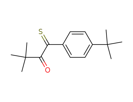 1-(4-tert-Butylphenyl)-3,3-dimethyl-1-thioxo-2-butanon