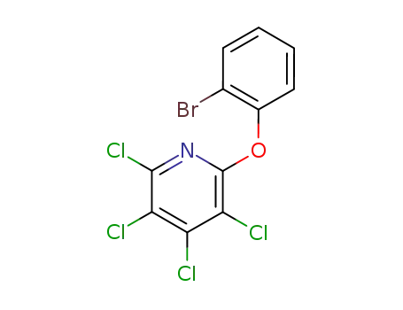 Molecular Structure of 75723-74-9 (2-(o-bromophenoxy)tetrachloropyridine)