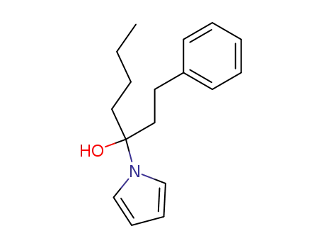 1-phenyl-3-(1-pyrrolyl)-3-heptanol