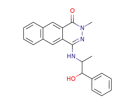 (erythro)-2-methyl-4-(1-methyl-2-hydroxyphenethylamino)-benzo<g>-1(2H)-phthalazinone