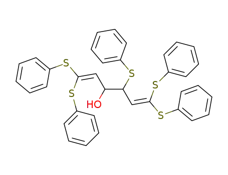 1,1,4,6,6-pentakis(phenylthio)hexa-1,5-dien-3-ol