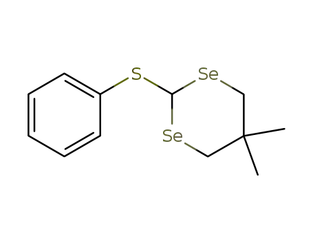 5,5-dimethyl-2-phenylthio-1,3-diselenane