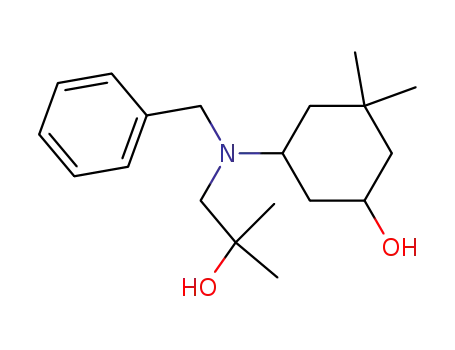 Cyclohexanol,
5-[(2-hydroxy-2-methylpropyl)(phenylmethyl)amino]-3,3-dimethyl-