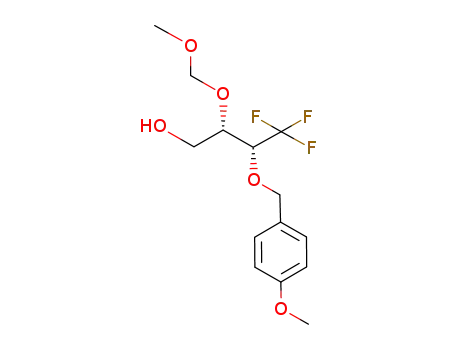 (2S,3R)-4,4,4-Trifluoro-3-(4-methoxy-benzyloxy)-2-methoxymethoxy-butan-1-ol
