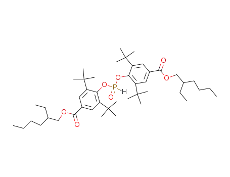 Benzoic acid,
4,4'-[phosphinylidenebis(oxy)]bis[3,5-bis(1,1-dimethylethyl)-,
bis(2-ethylhexyl) ester