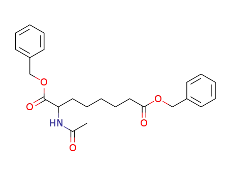 2-Acetylamino-octanedioic acid dibenzyl ester