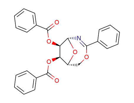 (1R,6R,7R,8S)-3-Phenyl-4,9-dioxa-2-azabicyclo<4.2.1>non-2-en-7,8-diyl-dibenzoat