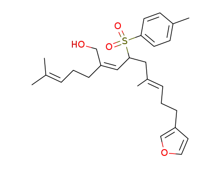 (2Z,6E)-9-(3-Furyl)-6-methyl-2-(4-methyl-3-pentenyl)-4-(4-methylphenylsulfonyl)-2,6-nonadien-1-ol