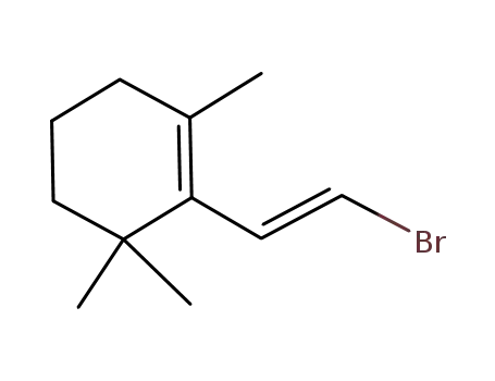 1-(trans-bromovinyl)-2,6,6-trimethylcyclohexene
