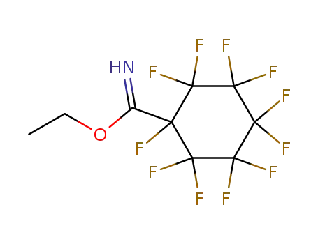ethyl undecafluorocyclohexanecarboxyimidate