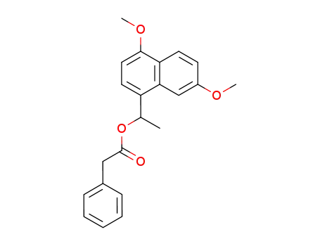 1-(4,7-dimethoxy-1-naphthyl)ethyl phenylacetate