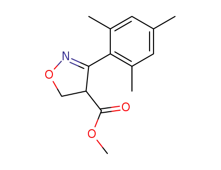 4-Isoxazolecarboxylic acid, 4,5-dihydro-3-(2,4,6-trimethylphenyl)-,
methyl ester