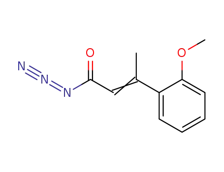 (E)-3-(2-Methoxy-phenyl)-but-2-enoyl azide