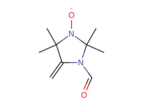 1-Imidazolidinyloxy,3-formyl-2,2,5,5-tetramethyl-4-methylene-