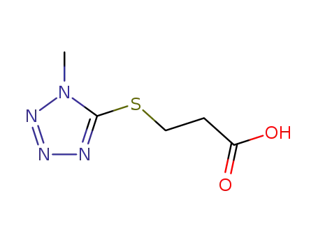 3-[(1-메틸-1H-테트라졸-5-일)티오]프로판산