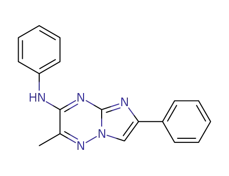 (2-Methyl-6-phenyl-imidazo[1,2-b][1,2,4]triazin-3-yl)-phenyl-amine