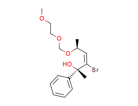 (2S,3E,5S)-3-Bromo-5-<(2-methoxyethoxy)methoxy>-2-phenyl-3-hexen-2-ol