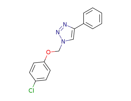 1H-1,2,3-Triazole, 1-[(4-chlorophenoxy)methyl]-4-phenyl-