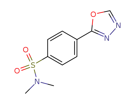 Benzenesulfonamide, N,N-dimethyl-4-(1,3,4-oxadiazol-2-yl)-