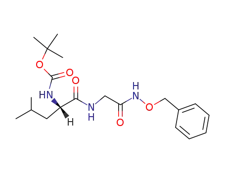 Glycinamide,
N-[(1,1-dimethylethoxy)carbonyl]-L-leucyl-N-(phenylmethoxy)-