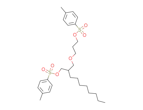 1-Decanol, 2-[[3-[[(4-methylphenyl)sulfonyl]oxy]propoxy]methyl]-,
4-methylbenzenesulfonate