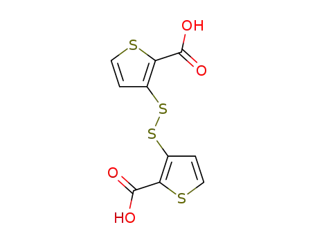 Molecular Structure of 98077-08-8 (bis-(2-carboxy-3-thienyl)-disulfure)