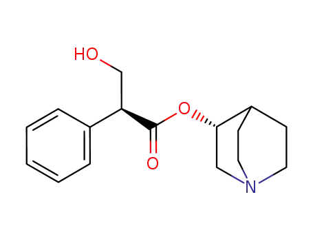 Molecular Structure of 165260-55-9 (3-quinuclidinyl tropate)