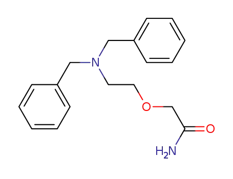 N,N-dibenzyl-O-carbamoylmethylethanolamine