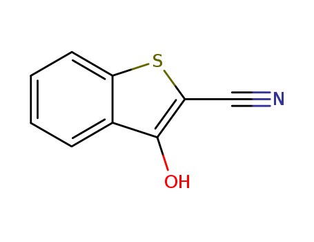3-hydroxybenzothiophene-2-carbonitrile cas  57477-69-7