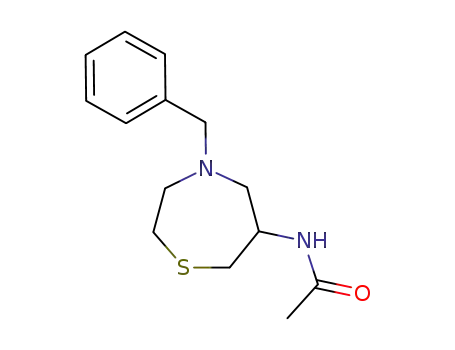 6-acetylamino-4-benzylhexahydro-1,4-thiazepine