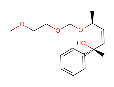 (2R,3Z,5S)-5-<(2-Methoxyethoxy)methoxy>-2-phenyl-3-hexen-2-ol