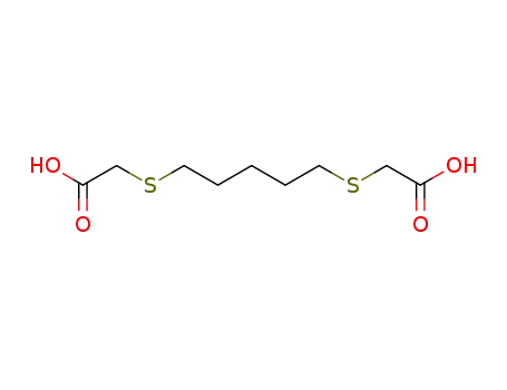 Molecular Structure of 32386-31-5 (Acetic acid,2,2'-[1,5-pentanediylbis(thio)]bis-)