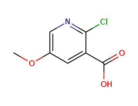 3-Pyridinecarboxylic acid, 2-chloro-5-methoxy-