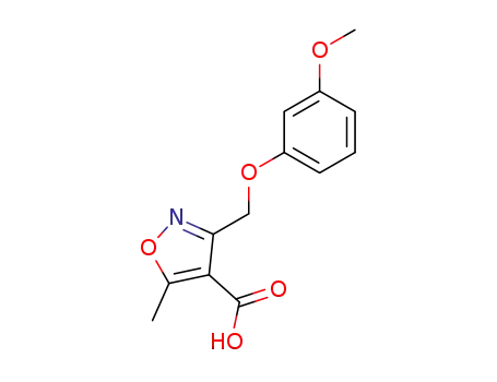 3-(3-Methoxy-phenoxymethyl)-5-methyl-isoxazole-4-carboxylic acid