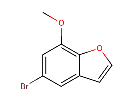 Molecular Structure of 164414-62-4 (5-BROMO-7-METHOXYBENZOFURAN)
