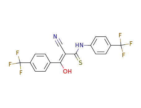α-cyano-β-hydroxy-N-<4'-(trifluoromethyl)phenyl>-3-<4-(trifluoromethyl)benzoyl>acetonitrile