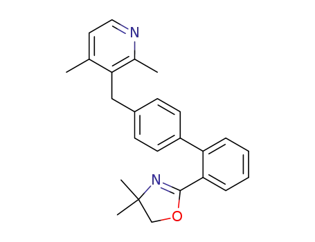 3-[2'-(4,4-Dimethyl-4,5-dihydro-oxazol-2-yl)-biphenyl-4-ylmethyl]-2,4-dimethyl-pyridine