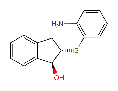 2-(2'-aminophenylthio)-1-hydroxyindane