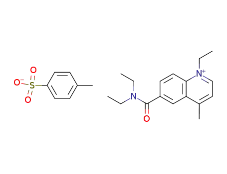 1-Ethyl-6-diethylcarbamidolepidinium Tosylate
