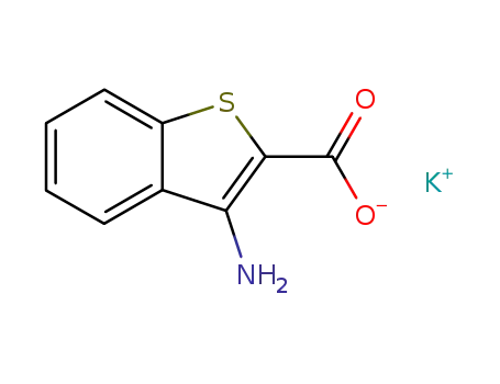 Benzo[b]thiophene-2-carboxylic acid, 3-amino-, monopotassium salt