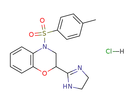 2-(2-imidazolinyl)-4-tosyl-3,4-dihydro-2H-1,4-benzoxazine hydrochloride