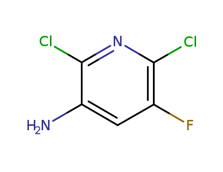 3-Pyridinamine,2,6-dichloro-5-fluoro-