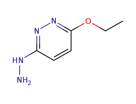 Molecular Structure of 37813-61-9 (3-Ethoxy-6-hydrazinylpyridazine)