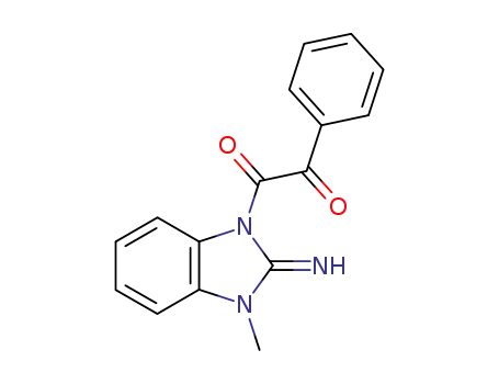 2-imino-3-(β-phenyloxalyl)-1-methylbenzimidazoline